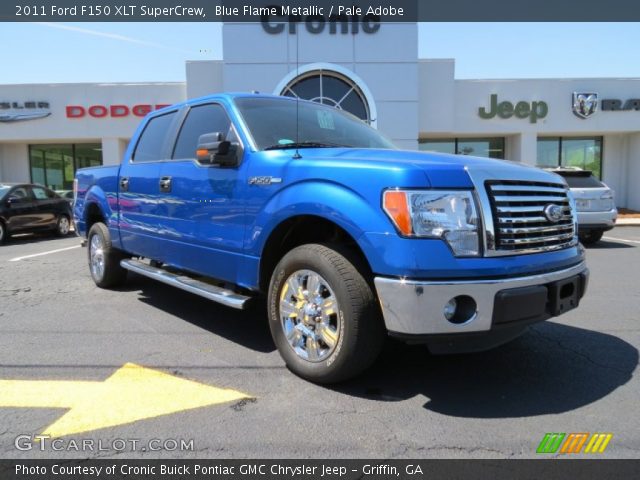 2011 Ford F150 XLT SuperCrew in Blue Flame Metallic