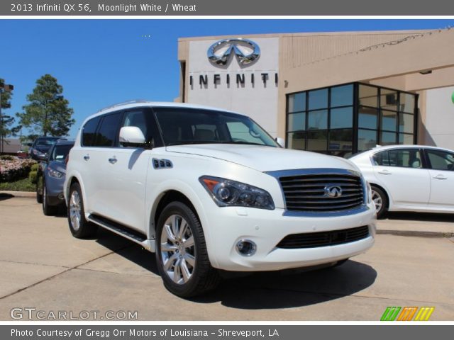 2013 Infiniti QX 56 in Moonlight White