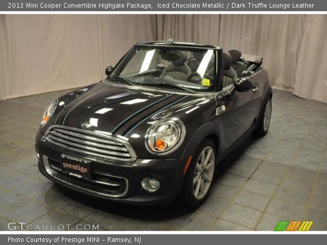 2013 Mini Cooper Convertible Highgate Package in Iced Chocolate Metallic