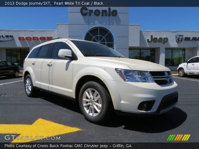 2013 Dodge Journey SXT in Pearl White Tri Coat