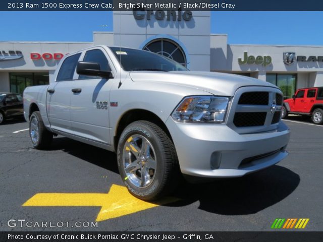 2013 Ram 1500 Express Crew Cab in Bright Silver Metallic