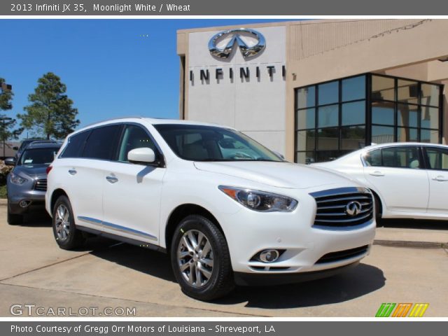2013 Infiniti JX 35 in Moonlight White