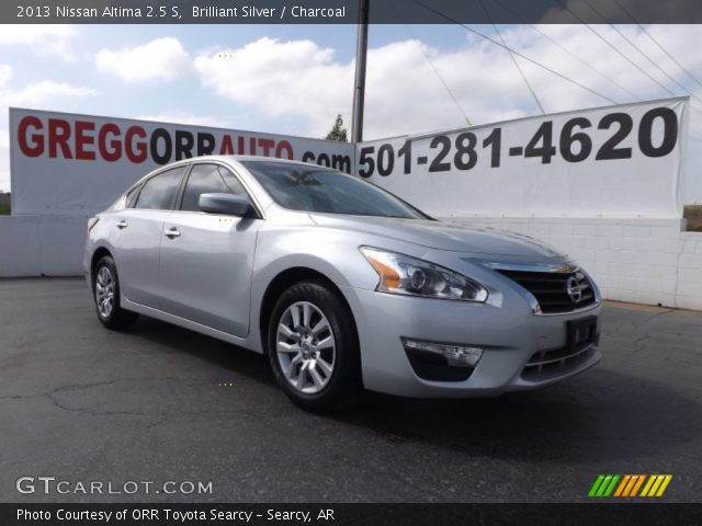 2013 Nissan Altima 2.5 S in Brilliant Silver