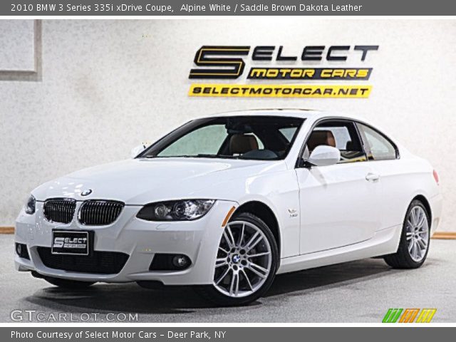 2010 BMW 3 Series 335i xDrive Coupe in Alpine White