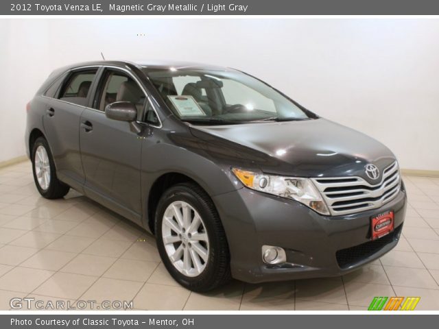 2012 Toyota Venza LE in Magnetic Gray Metallic