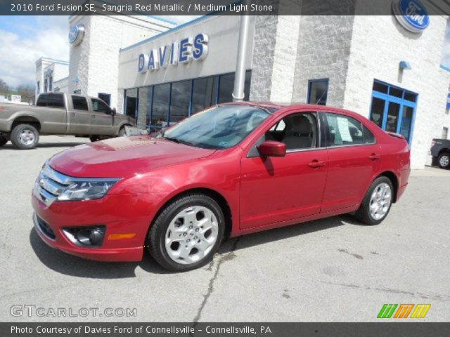 2010 Ford Fusion SE in Sangria Red Metallic
