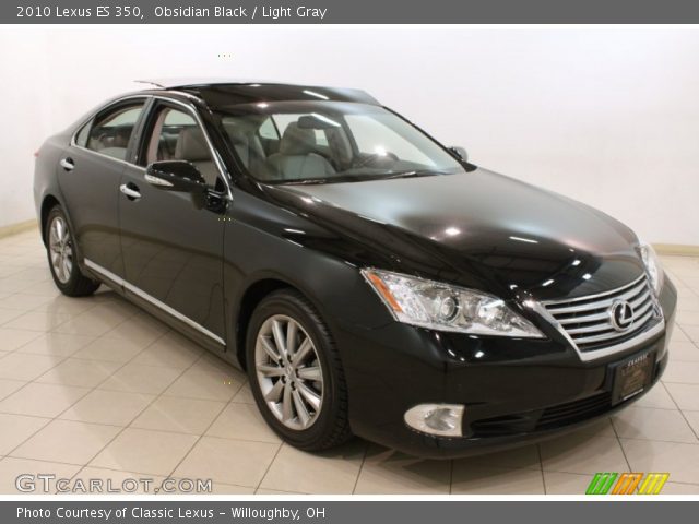 2010 Lexus ES 350 in Obsidian Black