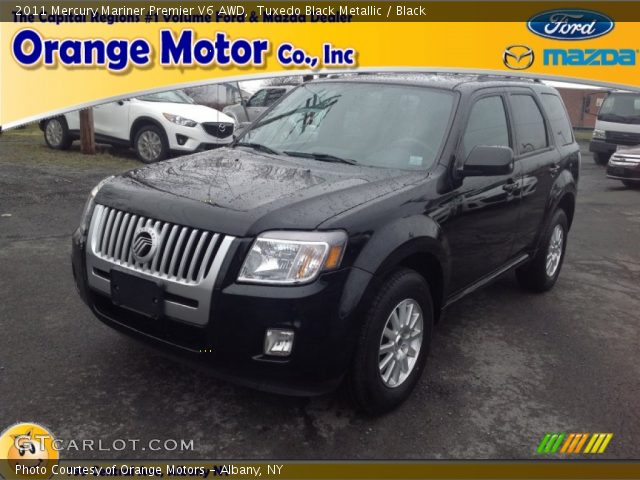 2011 Mercury Mariner Premier V6 AWD in Tuxedo Black Metallic