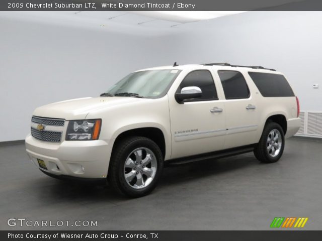 2009 Chevrolet Suburban LTZ in White Diamond Tintcoat