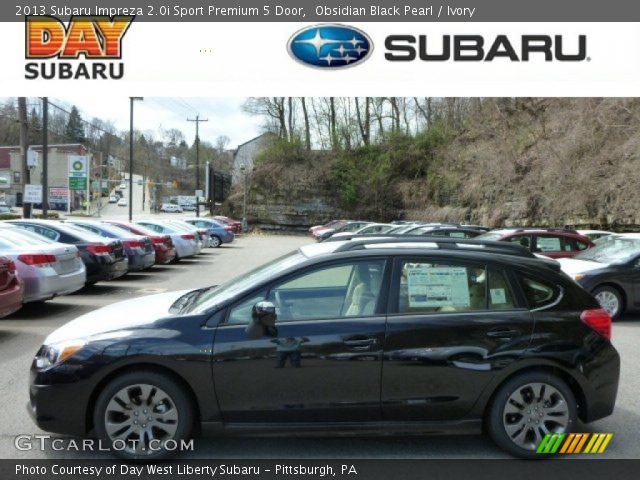 2013 Subaru Impreza 2.0i Sport Premium 5 Door in Obsidian Black Pearl