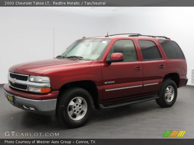 2003 Chevrolet Tahoe LT in Redfire Metallic