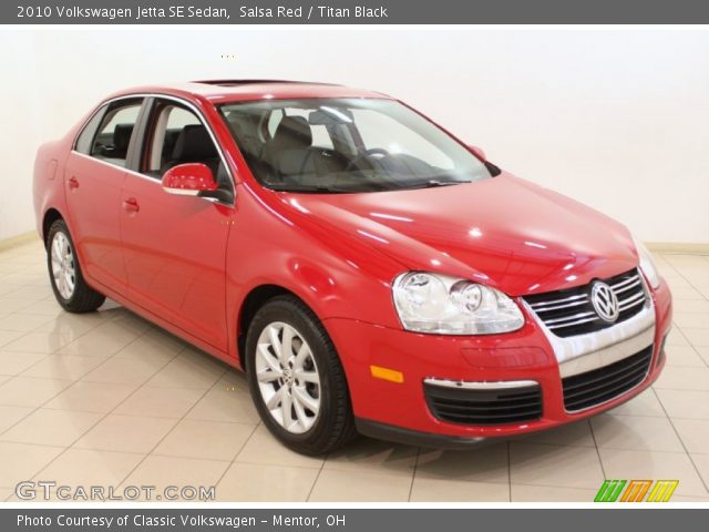 2010 Volkswagen Jetta SE Sedan in Salsa Red