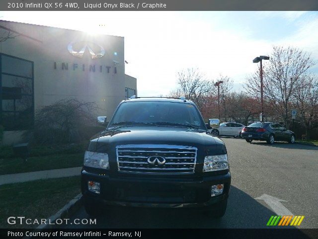 2010 Infiniti QX 56 4WD in Liquid Onyx Black