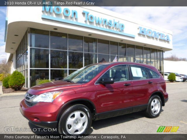 2010 Honda CR-V LX AWD in Tango Red Pearl