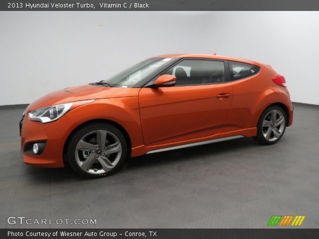 2013 Hyundai Veloster Turbo in Vitamin C