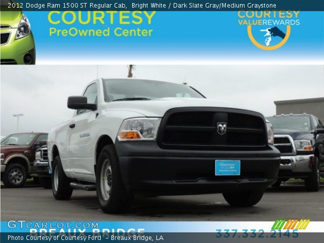 2012 Dodge Ram 1500 ST Regular Cab in Bright White