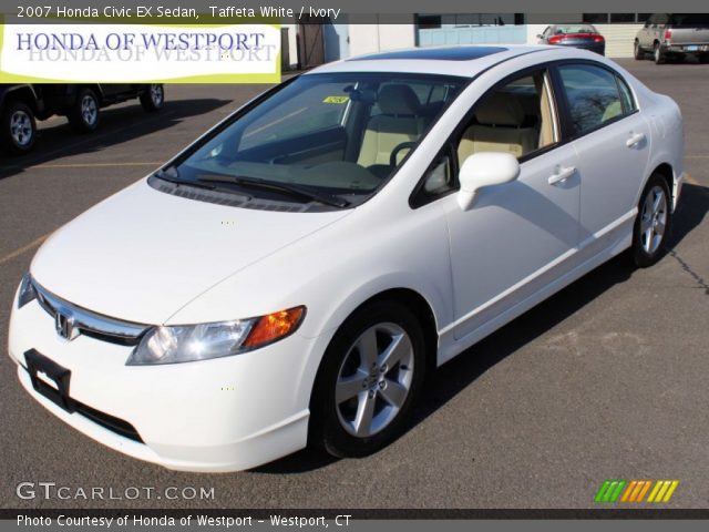2007 Honda Civic EX Sedan in Taffeta White