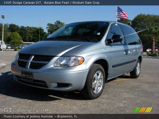 2005 Dodge Caravan SXT in Butane Blue Pearl