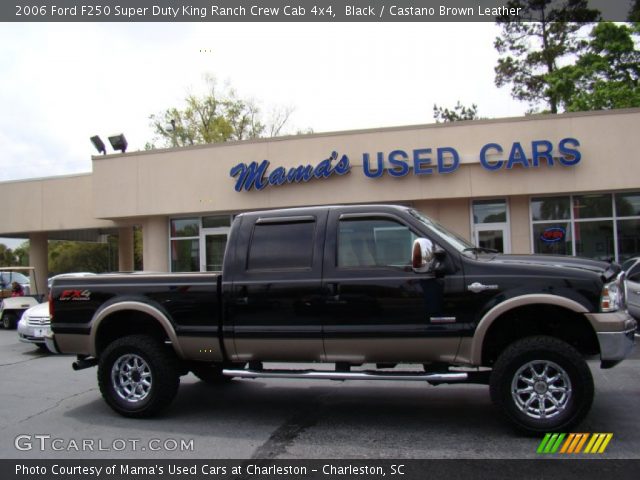 2006 Ford F250 Super Duty King Ranch Crew Cab 4x4 in Black