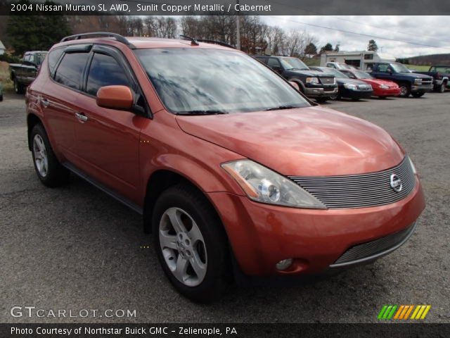 2004 Nissan Murano SL AWD in Sunlit Copper Metallic