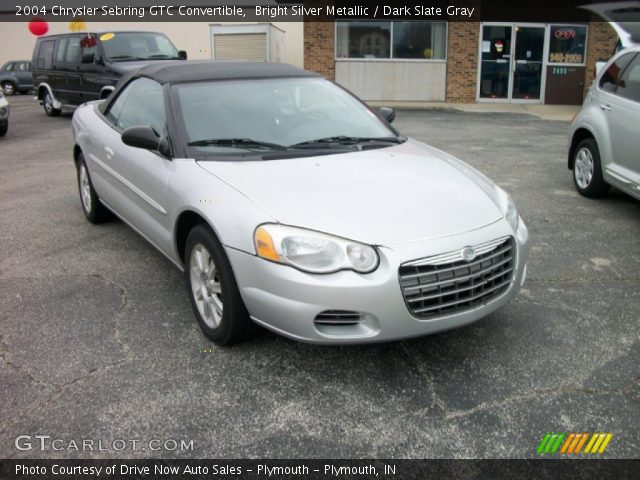 2004 Chrysler Sebring GTC Convertible in Bright Silver Metallic