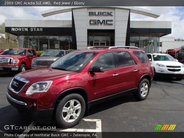 2009 GMC Acadia SLE AWD in Red Jewel