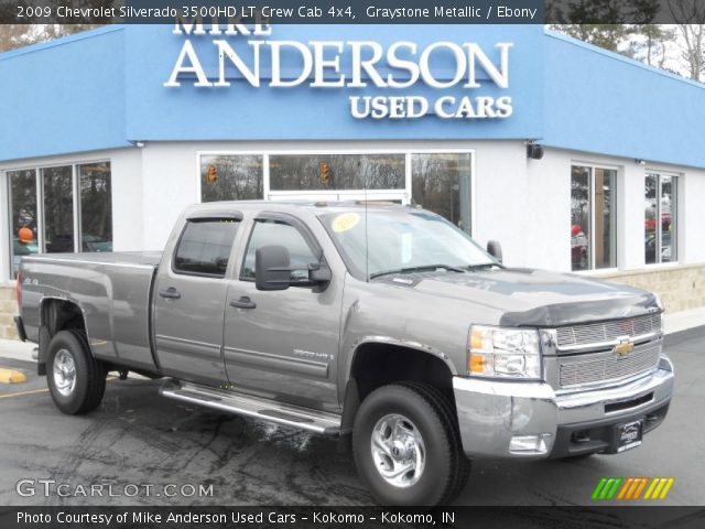 2009 Chevrolet Silverado 3500HD LT Crew Cab 4x4 in Graystone Metallic