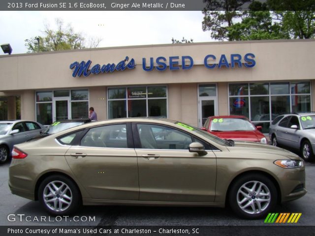 2013 Ford Fusion SE 1.6 EcoBoost in Ginger Ale Metallic