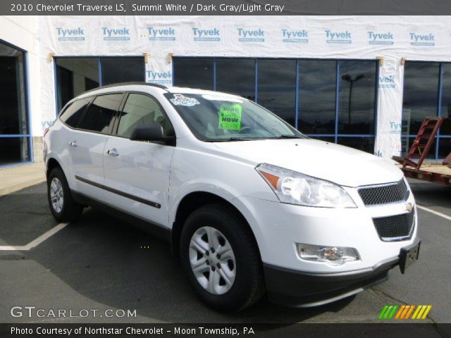 2010 Chevrolet Traverse LS in Summit White