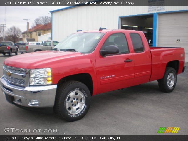 2013 Chevrolet Silverado 1500 LT Extended Cab 4x4 in Victory Red