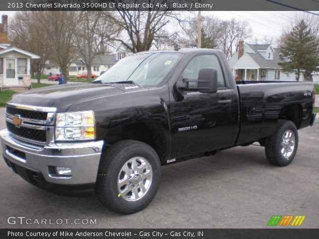 2013 Chevrolet Silverado 3500HD LT Regular Cab 4x4 in Black