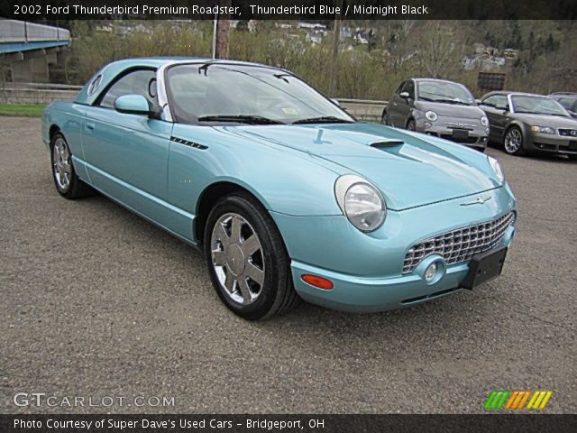 2002 Ford Thunderbird Premium Roadster in Thunderbird Blue