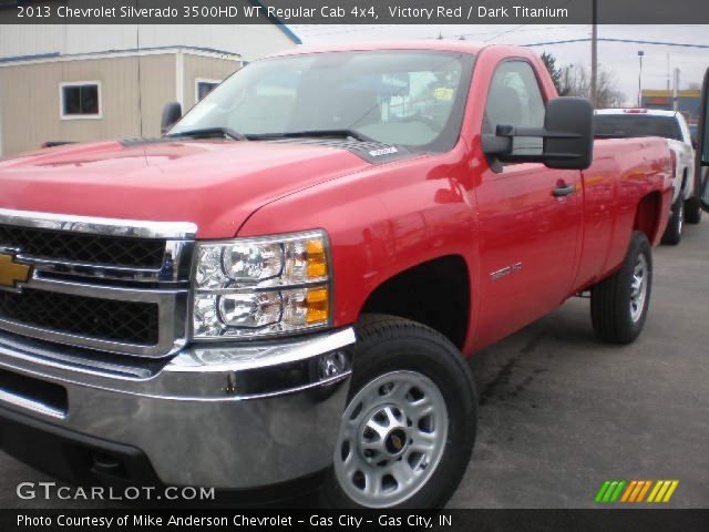 2013 Chevrolet Silverado 3500HD WT Regular Cab 4x4 in Victory Red