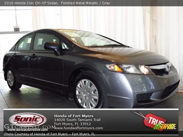 2010 Honda Civic DX-VP Sedan in Polished Metal Metallic