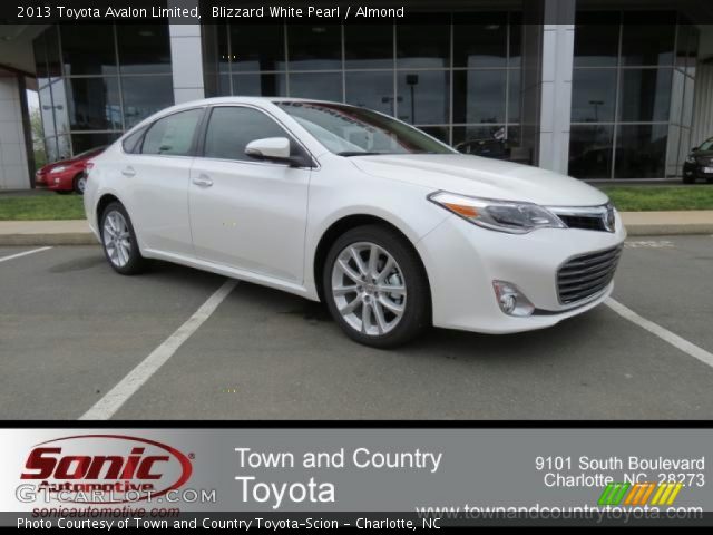 2013 Toyota Avalon Limited in Blizzard White Pearl