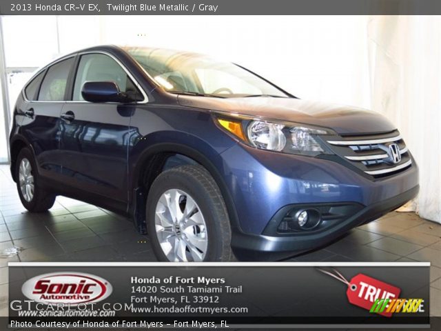 2013 Honda CR-V EX in Twilight Blue Metallic
