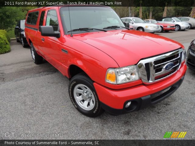 2011 Ford Ranger XLT SuperCab in Torch Red