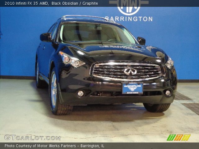 2010 Infiniti FX 35 AWD in Black Obsidian