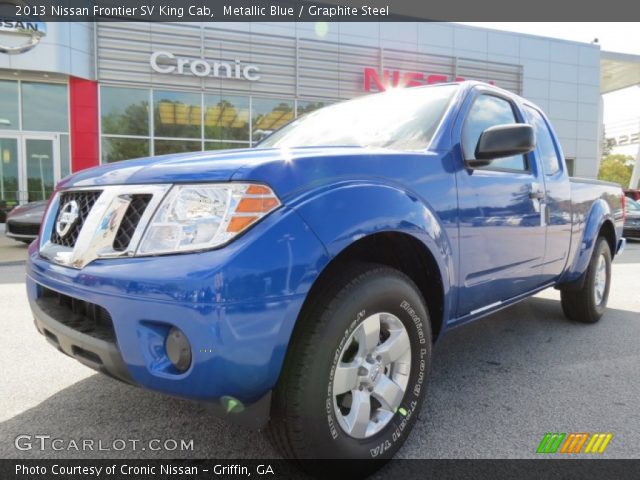 2013 Nissan Frontier SV King Cab in Metallic Blue