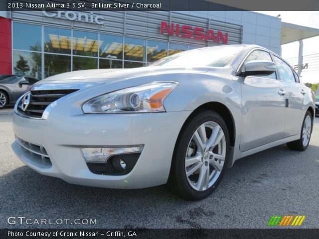 2013 Nissan Altima 3.5 SV in Brilliant Silver