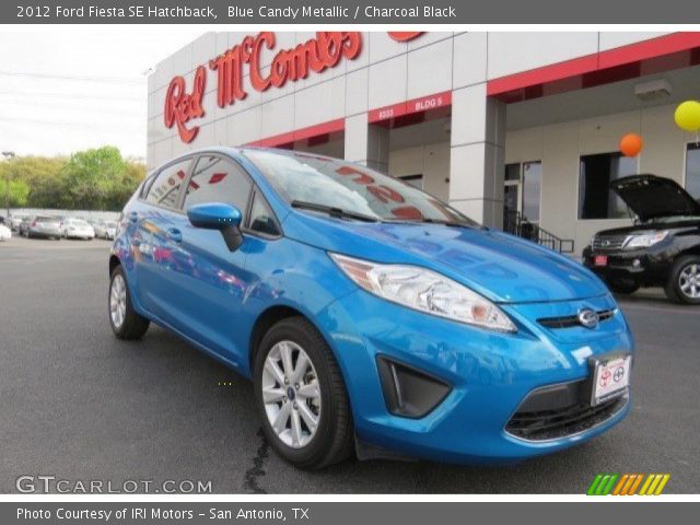 2012 Ford Fiesta SE Hatchback in Blue Candy Metallic