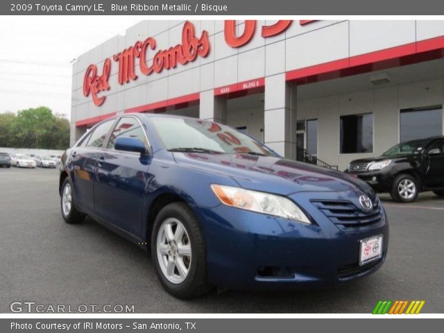 2009 Toyota Camry LE in Blue Ribbon Metallic