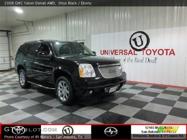 2008 GMC Yukon Denali AWD in Onyx Black