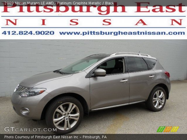 2009 Nissan Murano LE AWD in Platinum Graphite Metallic