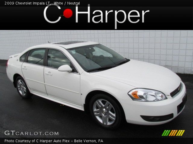 2009 Chevrolet Impala LT in White