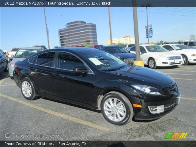 2012 Mazda MAZDA6 i Touring Sedan in Ebony Black