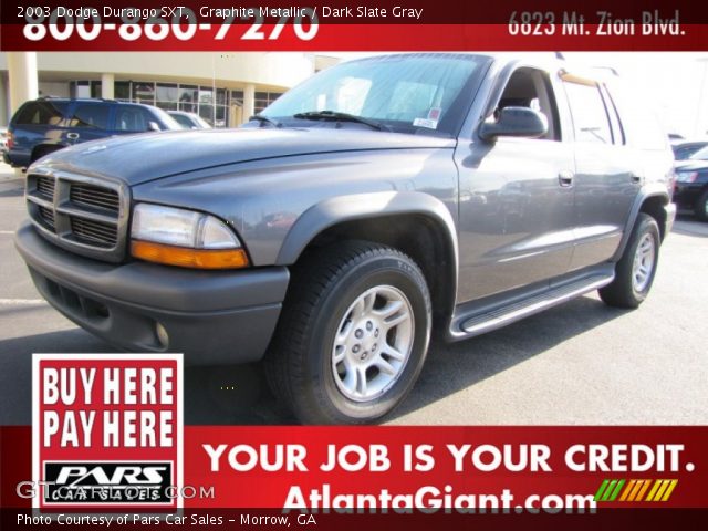 2003 Dodge Durango SXT in Graphite Metallic