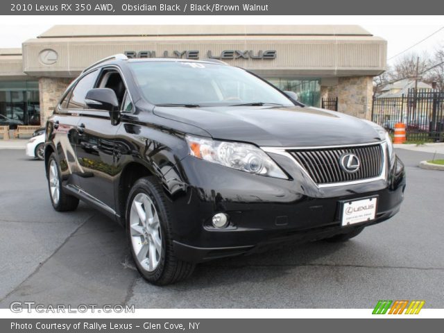 2010 Lexus RX 350 AWD in Obsidian Black