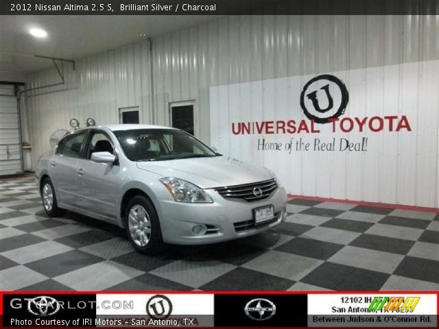 2012 Nissan Altima 2.5 S in Brilliant Silver