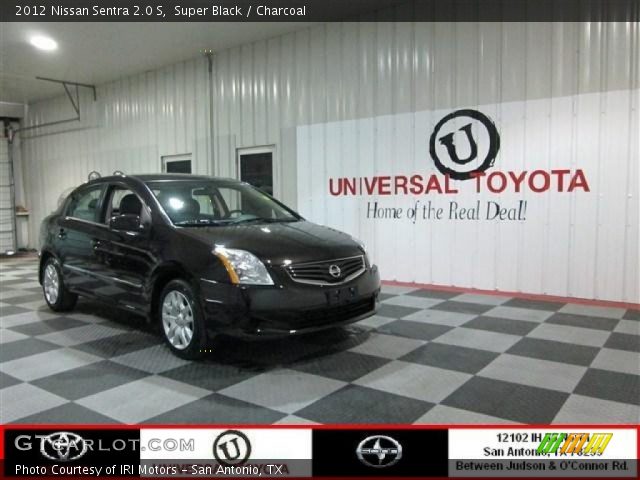 2012 Nissan Sentra 2.0 S in Super Black